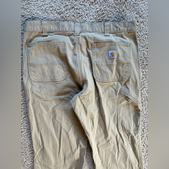 Carhartt Relaxed Fit Rugged Flex Canvas Work Pants size 38 x 30 - Picture 8 of 11